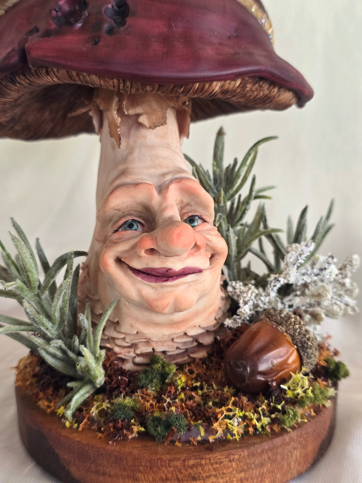 Dimble — Handcrafted Polymer Clay Fungi Sculpture