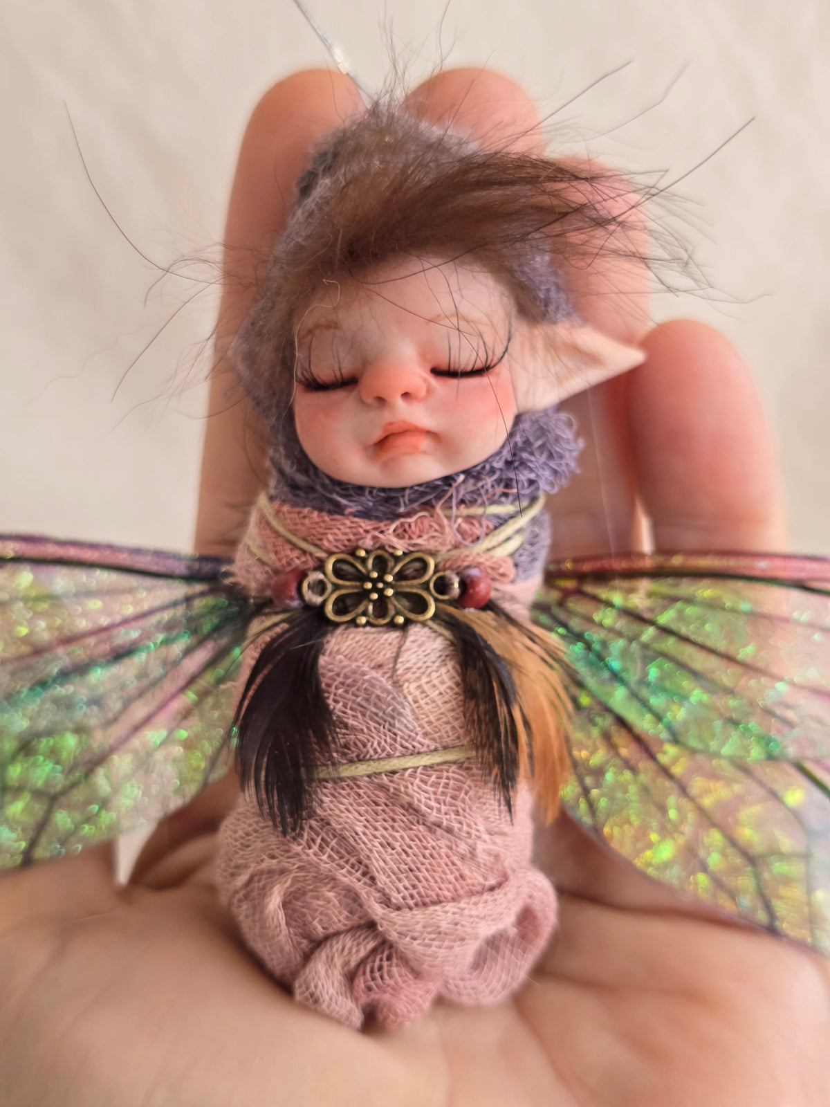 Baby fairy Hatchling with wings