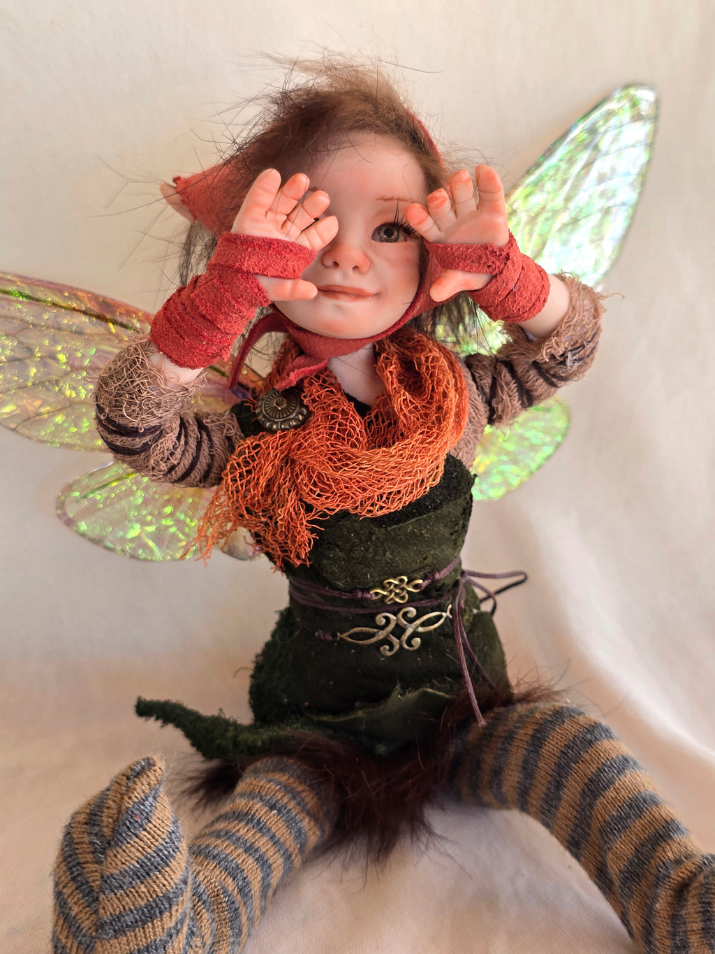Sparrow - Posable Poppet