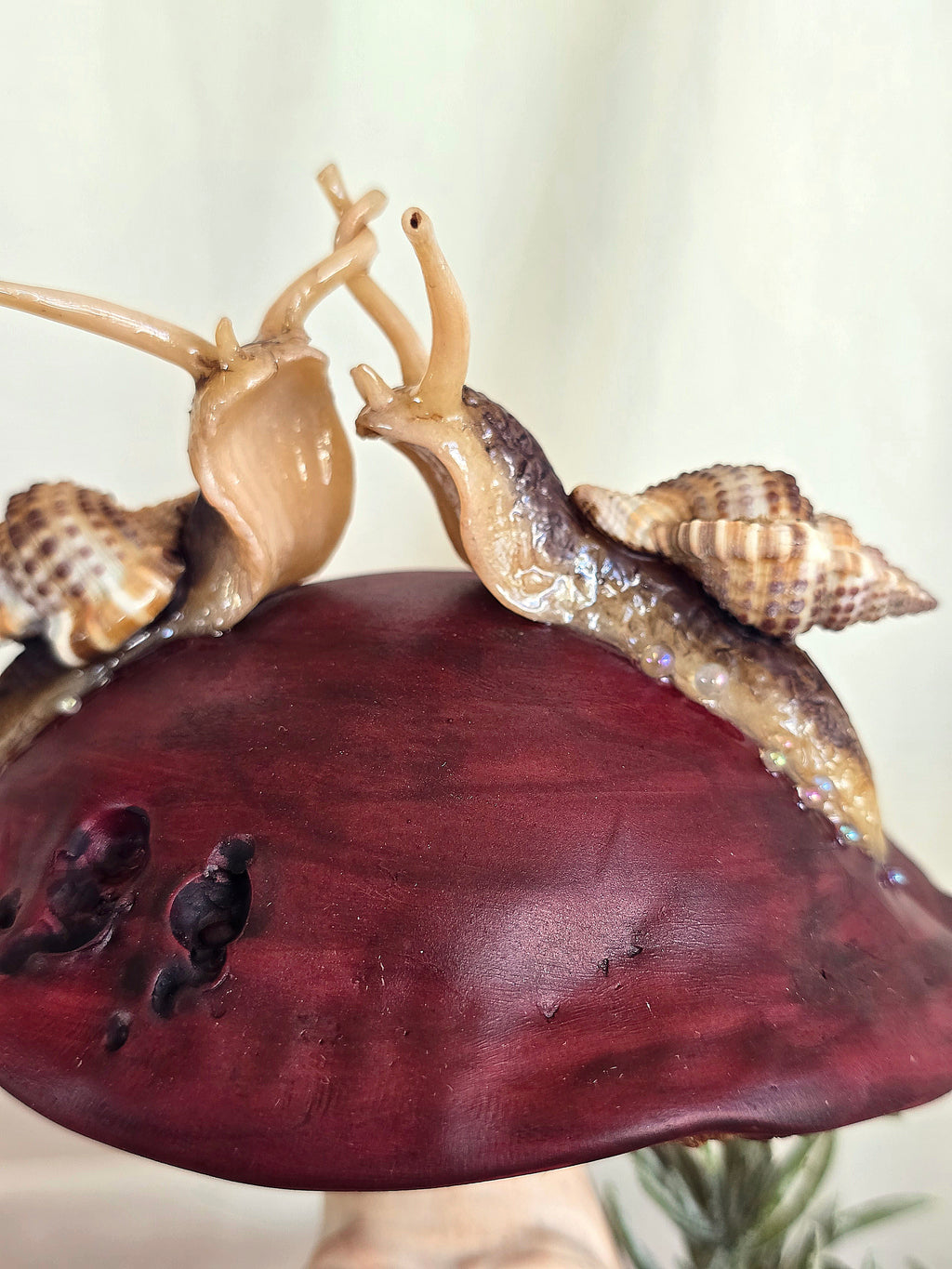 Dimble — Handcrafted Polymer Clay Fungi Sculpture