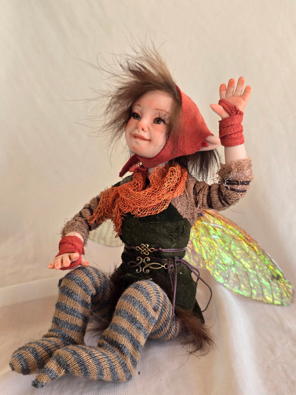 Sparrow - Posable Poppet