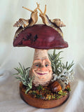 Dimble — Handcrafted Polymer Clay Fungi Sculpture